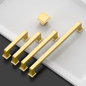 10 Pack Brushed Gold Cabinet Pulls 3 Inch(76MM) Hole Centers Kitchen Cabinet Handles Cabinet Hardware Kitchen Handles for Cabinets Cupboard Handl